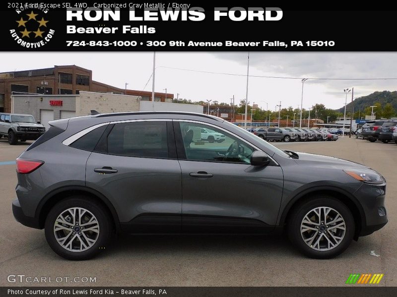 Carbonized Gray Metallic / Ebony 2021 Ford Escape SEL 4WD