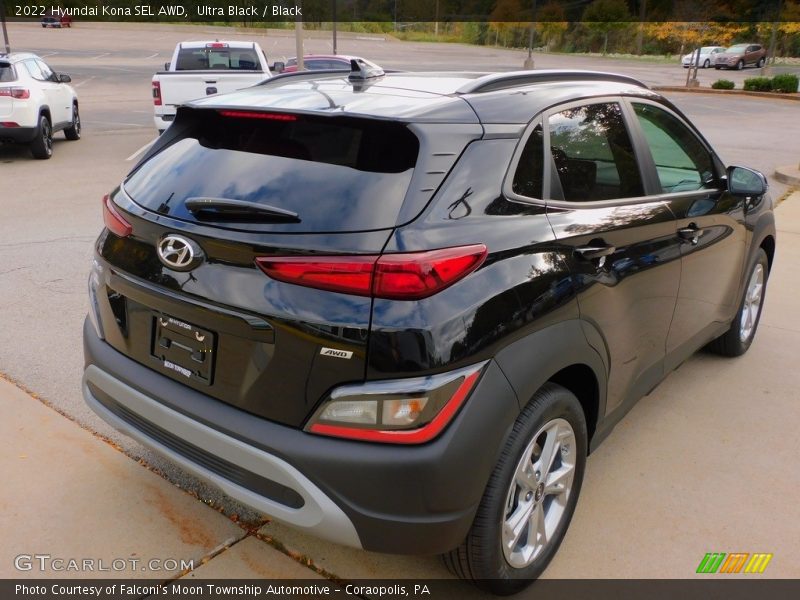 Ultra Black / Black 2022 Hyundai Kona SEL AWD