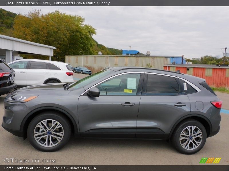 Carbonized Gray Metallic / Ebony 2021 Ford Escape SEL 4WD