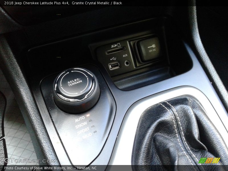 Granite Crystal Metallic / Black 2018 Jeep Cherokee Latitude Plus 4x4