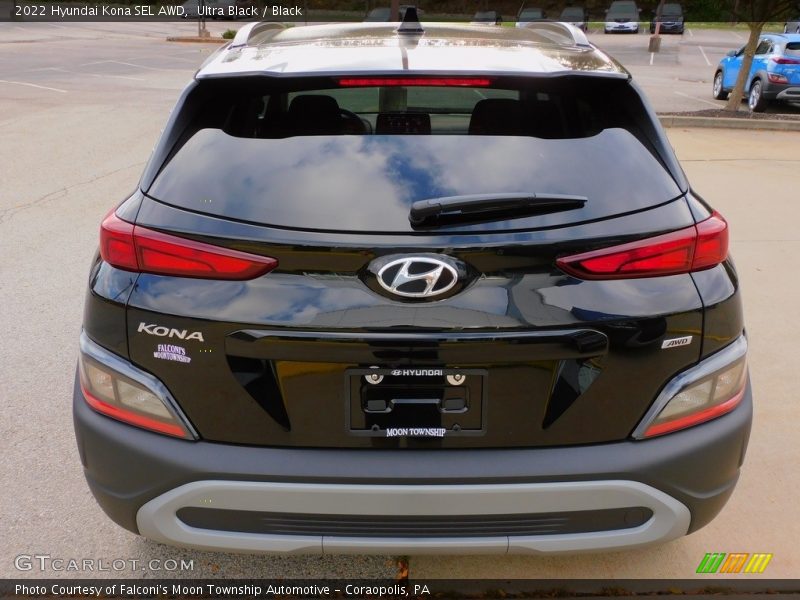 Ultra Black / Black 2022 Hyundai Kona SEL AWD