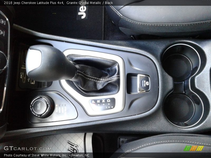Granite Crystal Metallic / Black 2018 Jeep Cherokee Latitude Plus 4x4