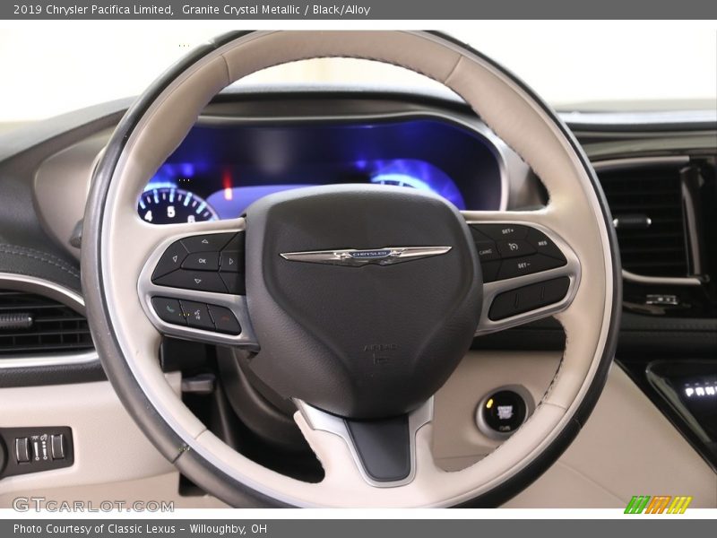 Granite Crystal Metallic / Black/Alloy 2019 Chrysler Pacifica Limited
