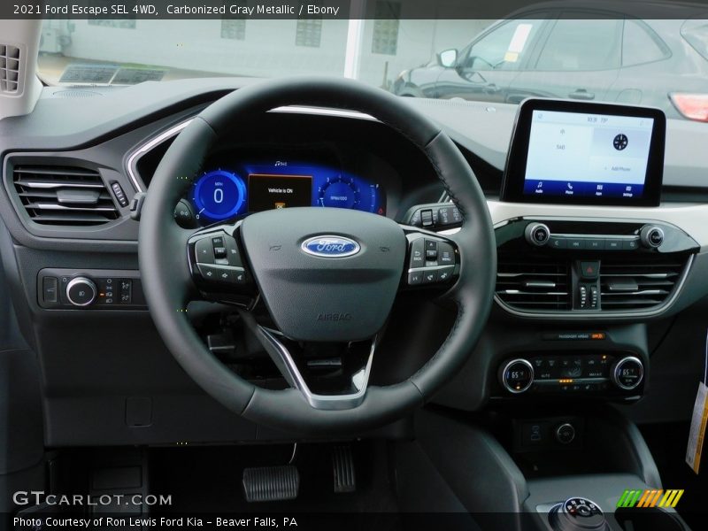 Carbonized Gray Metallic / Ebony 2021 Ford Escape SEL 4WD