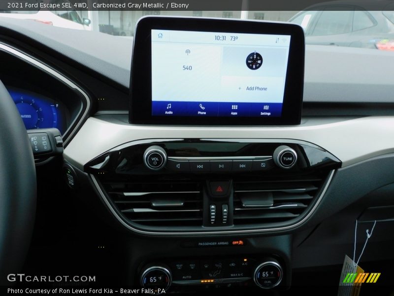 Carbonized Gray Metallic / Ebony 2021 Ford Escape SEL 4WD