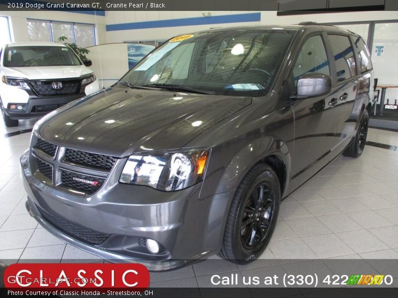 Granite Pearl / Black 2019 Dodge Grand Caravan GT