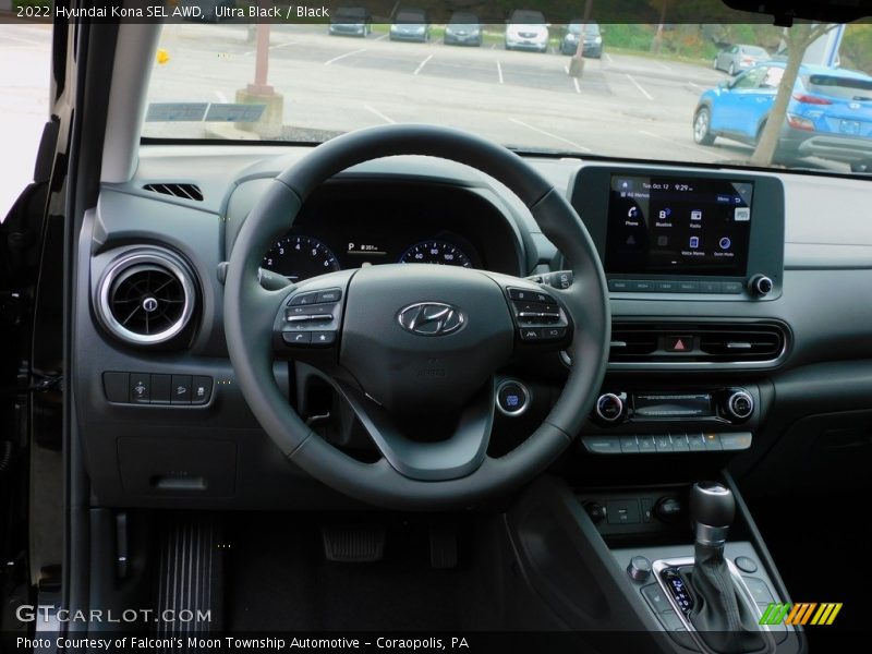 Ultra Black / Black 2022 Hyundai Kona SEL AWD