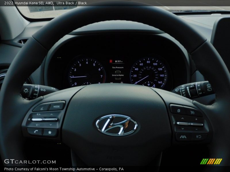 Ultra Black / Black 2022 Hyundai Kona SEL AWD