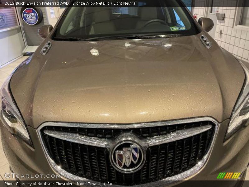 Bronze Alloy Metallic / Light Neutral 2019 Buick Envision Preferred AWD