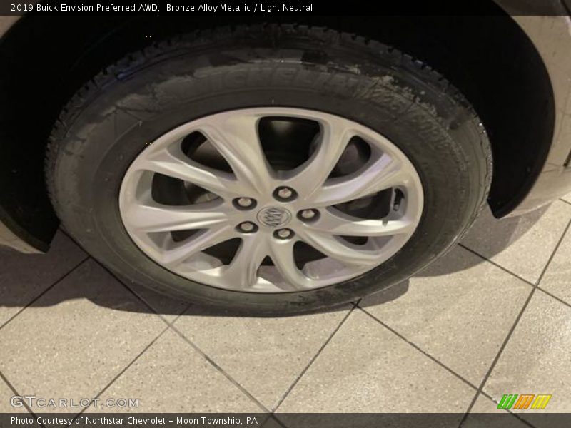 Bronze Alloy Metallic / Light Neutral 2019 Buick Envision Preferred AWD