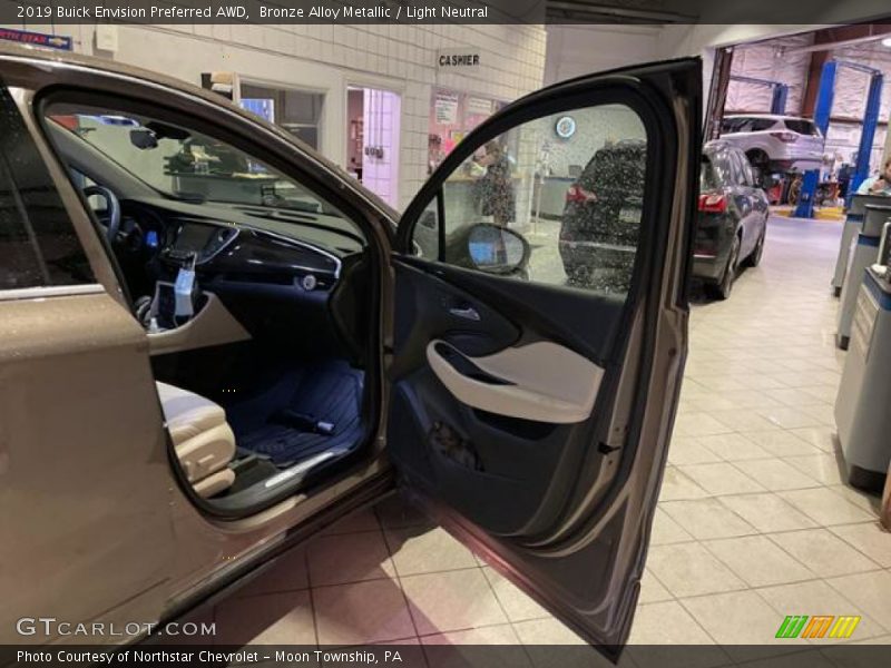 Bronze Alloy Metallic / Light Neutral 2019 Buick Envision Preferred AWD