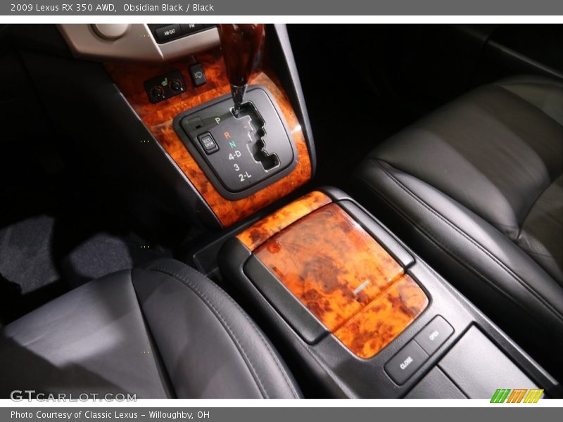 Obsidian Black / Black 2009 Lexus RX 350 AWD