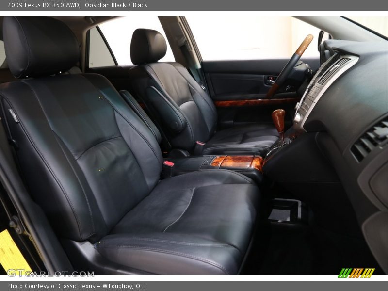 Obsidian Black / Black 2009 Lexus RX 350 AWD