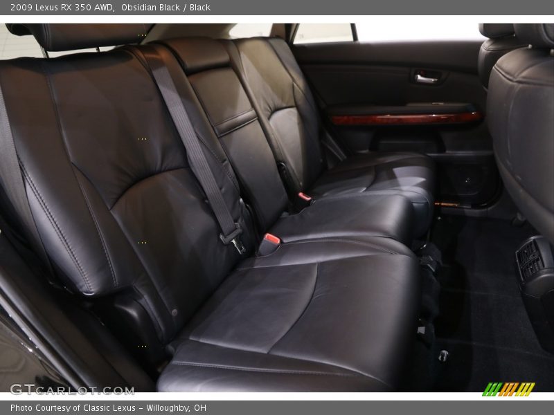 Obsidian Black / Black 2009 Lexus RX 350 AWD