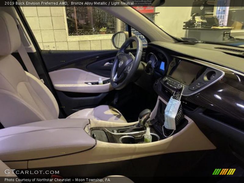 Bronze Alloy Metallic / Light Neutral 2019 Buick Envision Preferred AWD