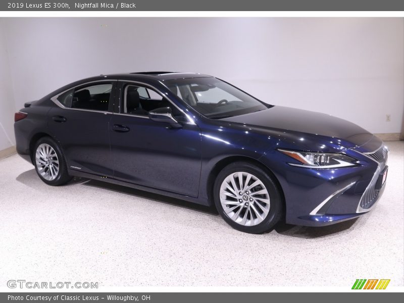 Nightfall Mica / Black 2019 Lexus ES 300h