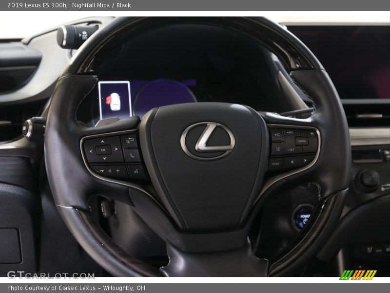 Nightfall Mica / Black 2019 Lexus ES 300h