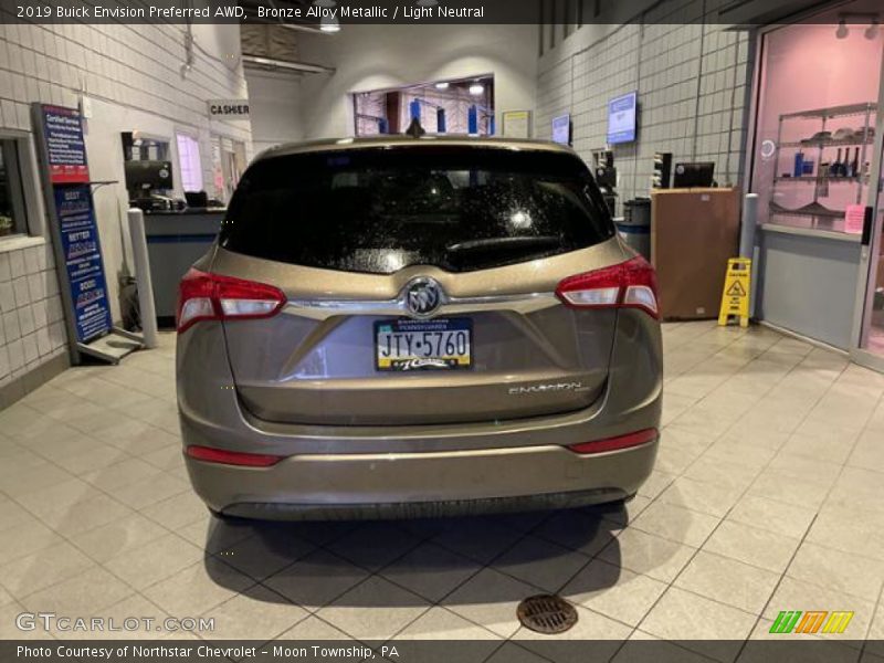 Bronze Alloy Metallic / Light Neutral 2019 Buick Envision Preferred AWD