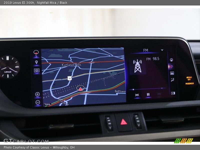 Nightfall Mica / Black 2019 Lexus ES 300h