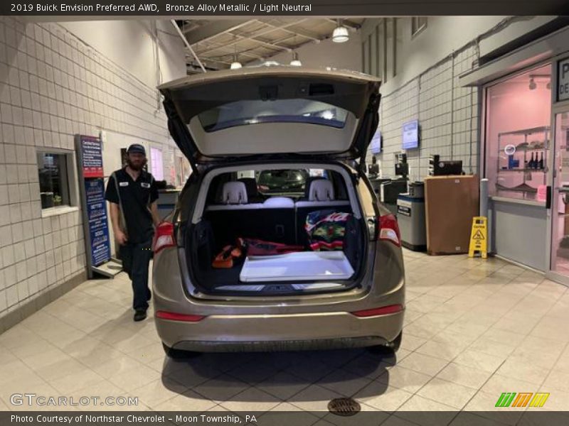 Bronze Alloy Metallic / Light Neutral 2019 Buick Envision Preferred AWD