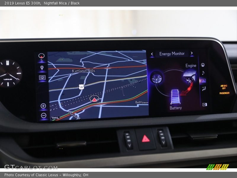 Nightfall Mica / Black 2019 Lexus ES 300h