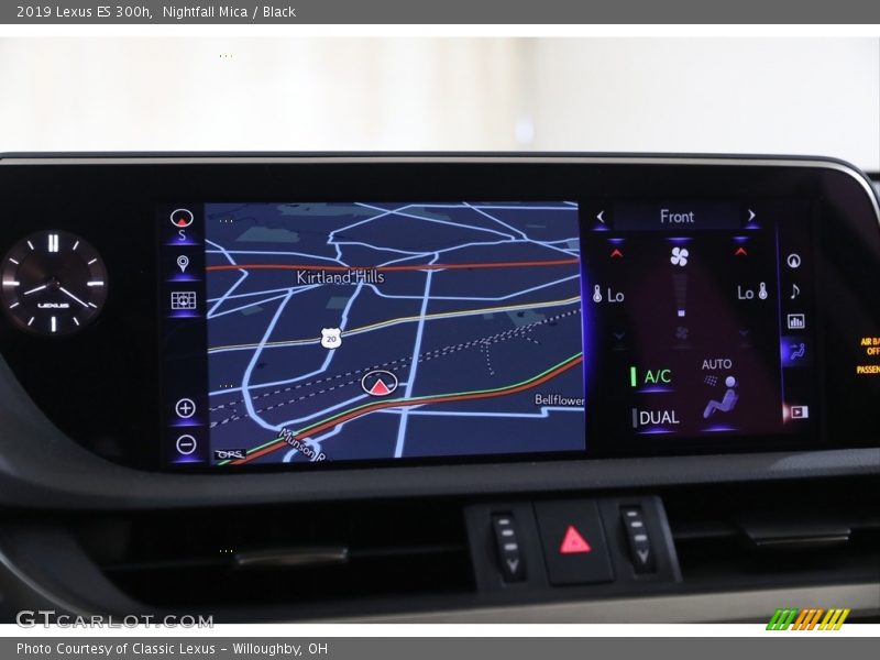 Nightfall Mica / Black 2019 Lexus ES 300h