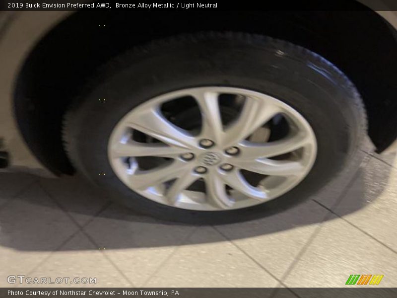 Bronze Alloy Metallic / Light Neutral 2019 Buick Envision Preferred AWD