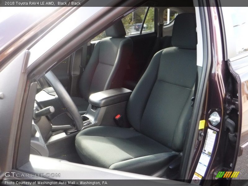 Black / Black 2018 Toyota RAV4 LE AWD