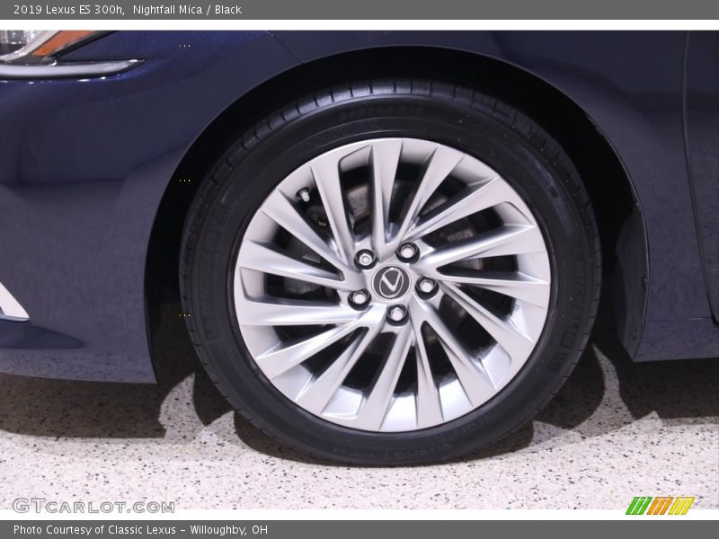 Nightfall Mica / Black 2019 Lexus ES 300h