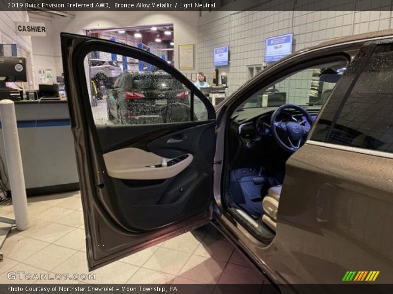 Bronze Alloy Metallic / Light Neutral 2019 Buick Envision Preferred AWD