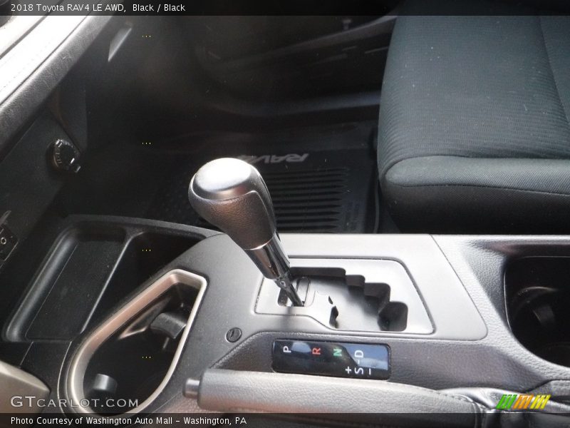 Black / Black 2018 Toyota RAV4 LE AWD