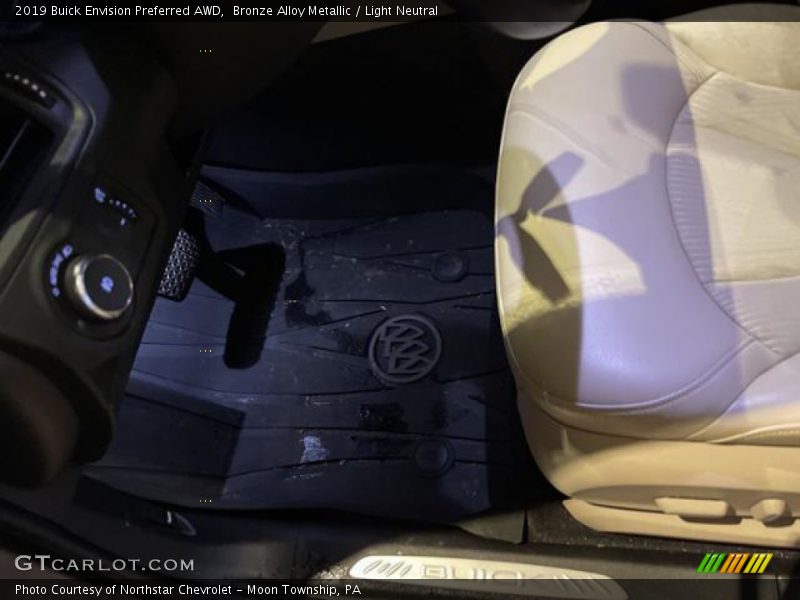 Bronze Alloy Metallic / Light Neutral 2019 Buick Envision Preferred AWD