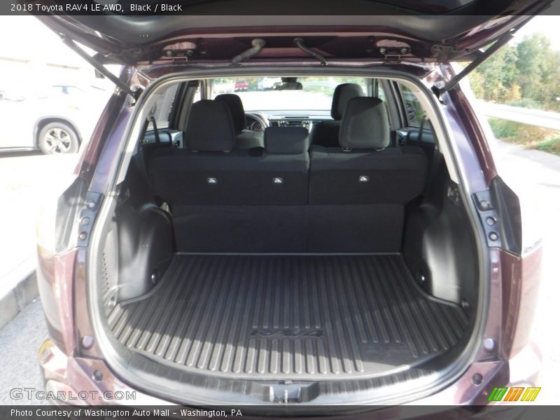 Black / Black 2018 Toyota RAV4 LE AWD