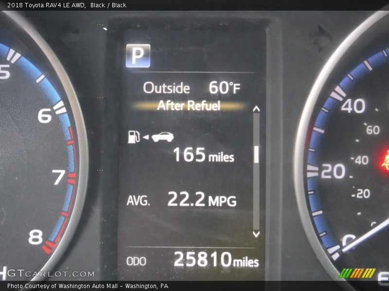 Black / Black 2018 Toyota RAV4 LE AWD