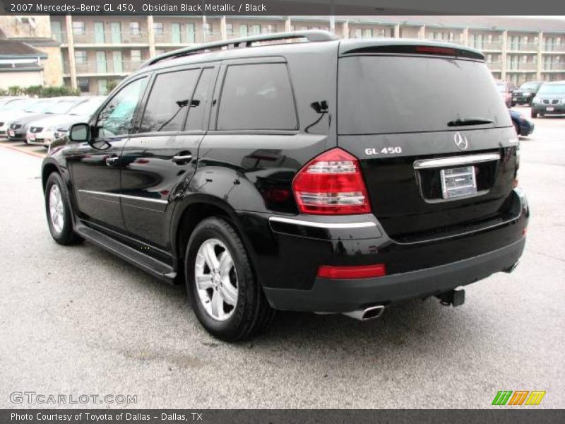Obsidian Black Metallic / Black 2007 Mercedes-Benz GL 450