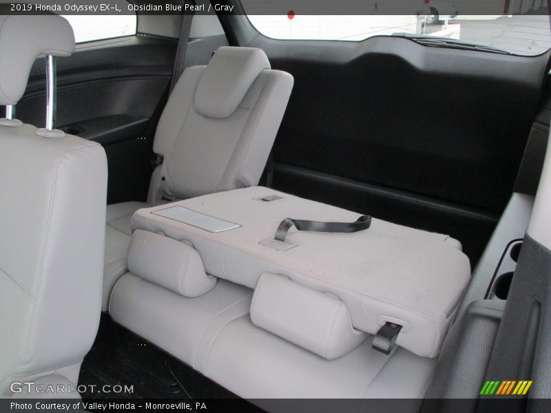 Obsidian Blue Pearl / Gray 2019 Honda Odyssey EX-L