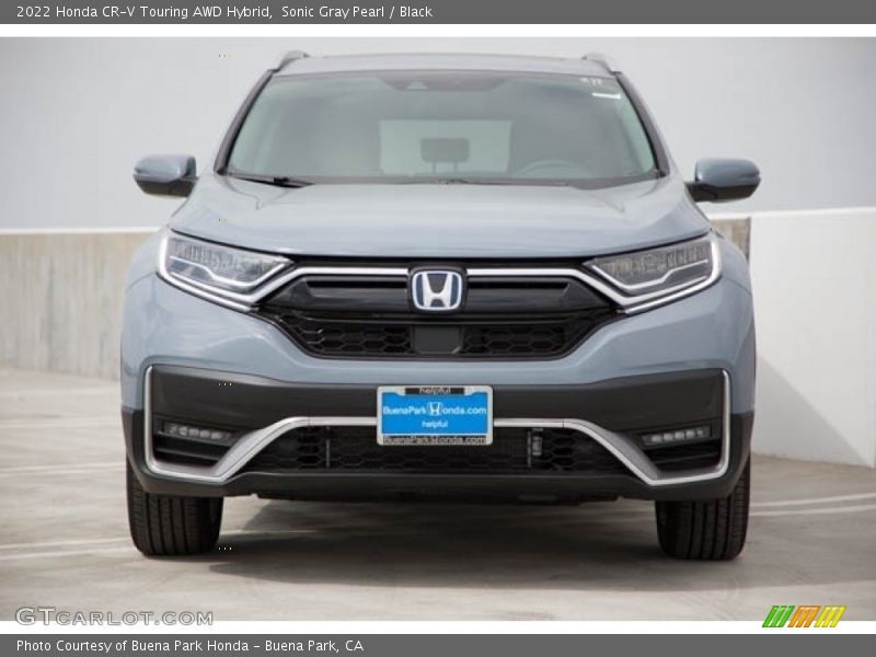 Sonic Gray Pearl / Black 2022 Honda CR-V Touring AWD Hybrid