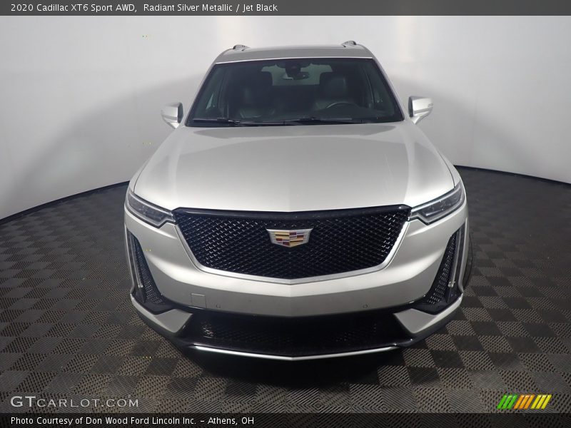 Radiant Silver Metallic / Jet Black 2020 Cadillac XT6 Sport AWD