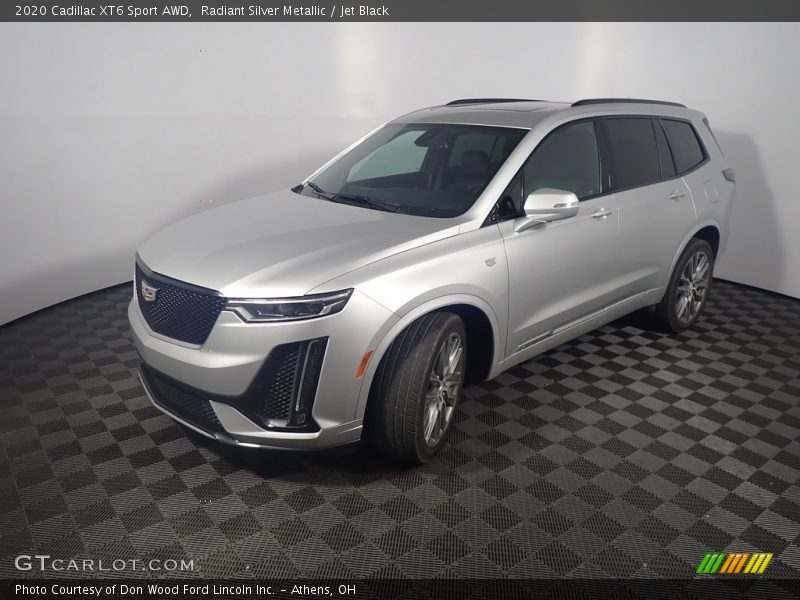 Radiant Silver Metallic / Jet Black 2020 Cadillac XT6 Sport AWD