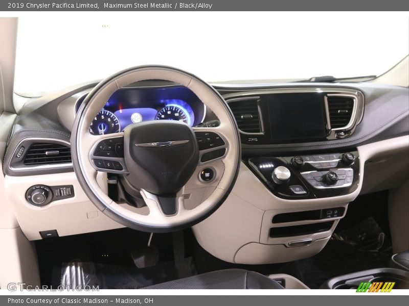 Maximum Steel Metallic / Black/Alloy 2019 Chrysler Pacifica Limited