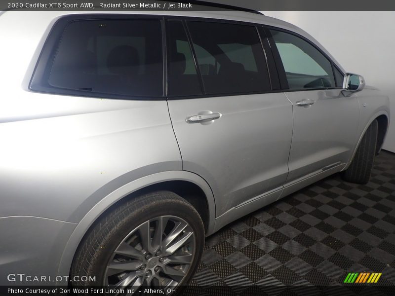 Radiant Silver Metallic / Jet Black 2020 Cadillac XT6 Sport AWD