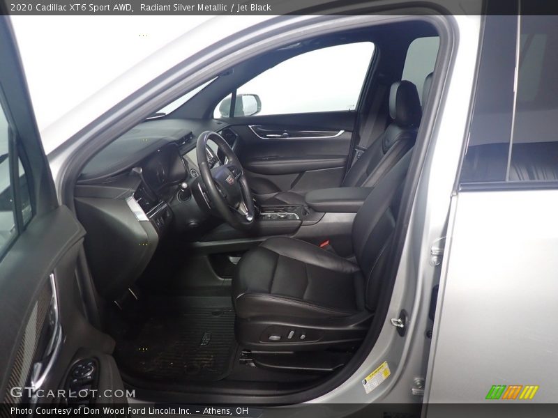 Radiant Silver Metallic / Jet Black 2020 Cadillac XT6 Sport AWD