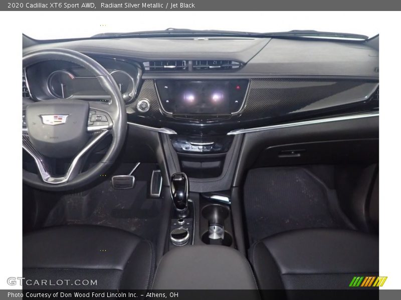 Radiant Silver Metallic / Jet Black 2020 Cadillac XT6 Sport AWD