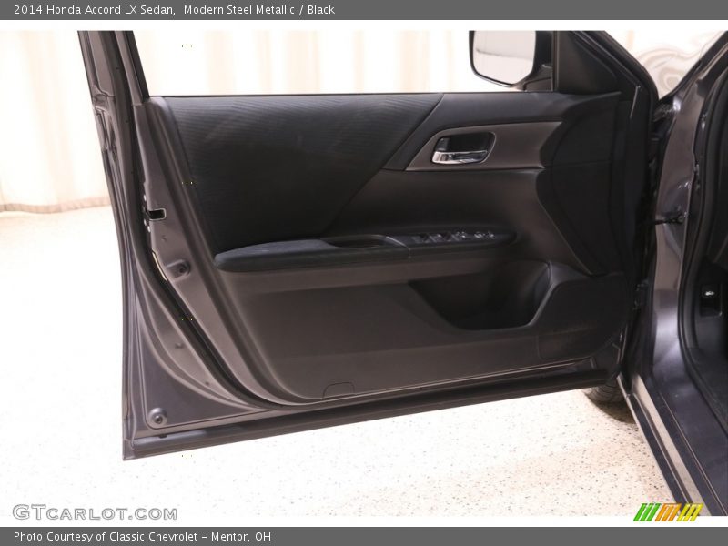 Modern Steel Metallic / Black 2014 Honda Accord LX Sedan