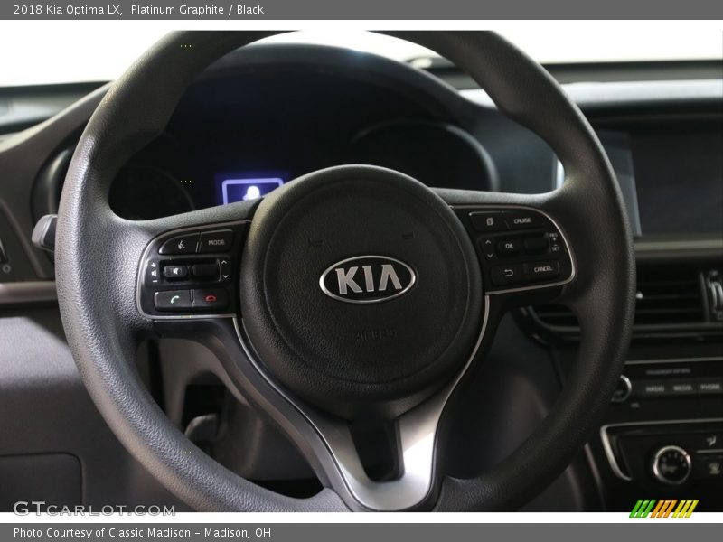 Platinum Graphite / Black 2018 Kia Optima LX