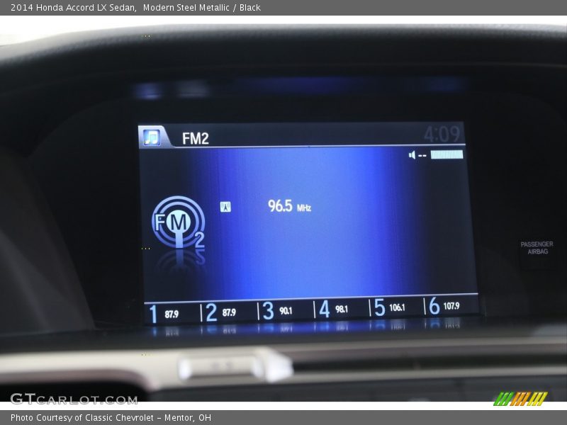 Modern Steel Metallic / Black 2014 Honda Accord LX Sedan