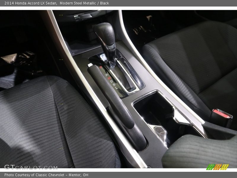Modern Steel Metallic / Black 2014 Honda Accord LX Sedan