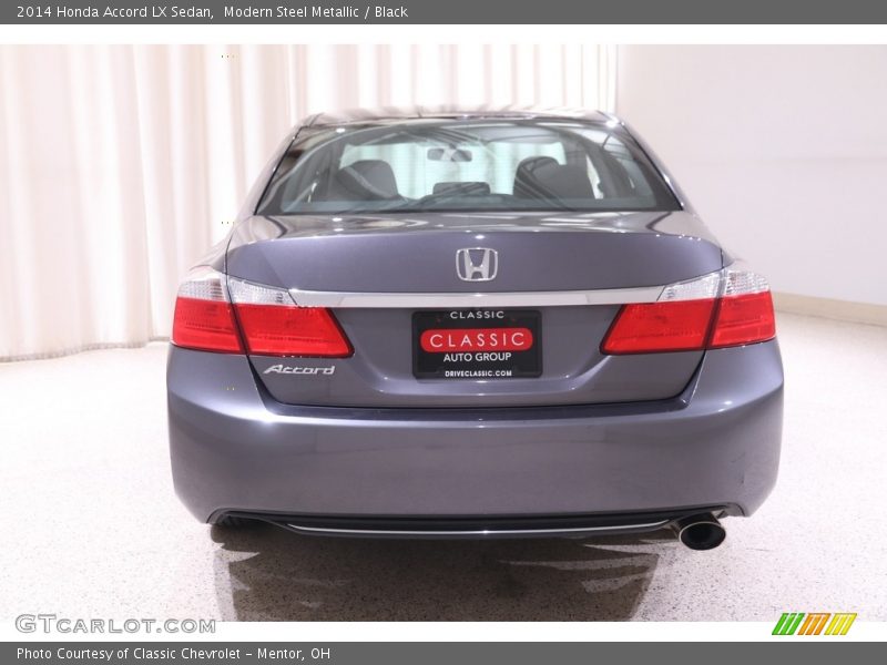 Modern Steel Metallic / Black 2014 Honda Accord LX Sedan