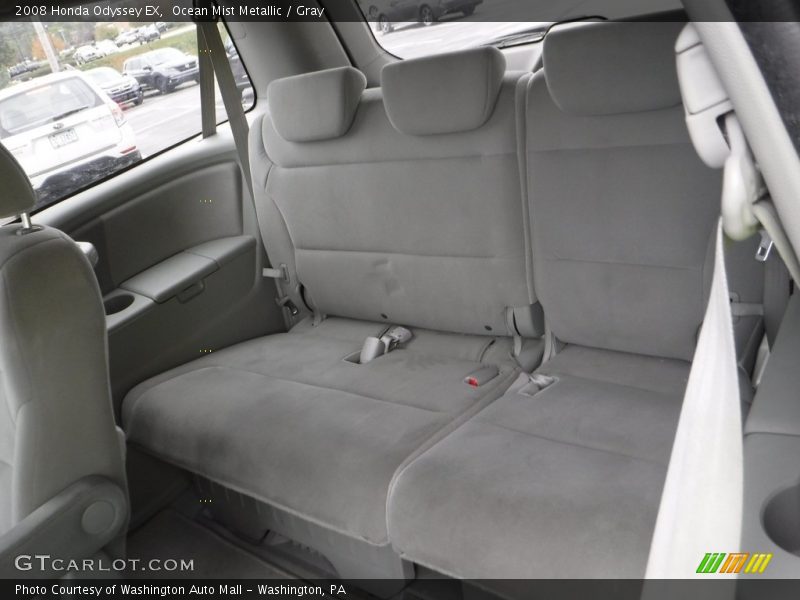 Ocean Mist Metallic / Gray 2008 Honda Odyssey EX