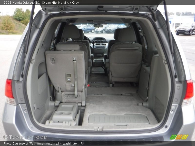 Ocean Mist Metallic / Gray 2008 Honda Odyssey EX